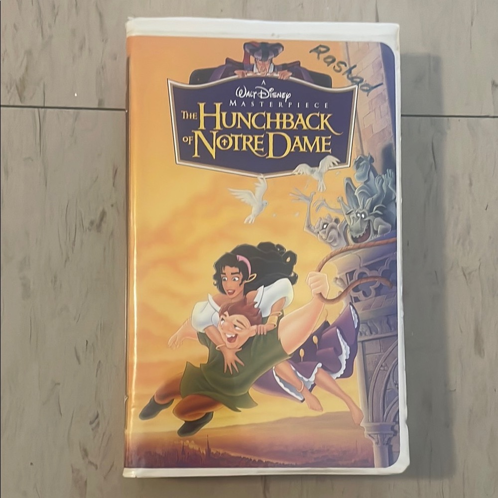 The Hunchback of Notre Dame VHS